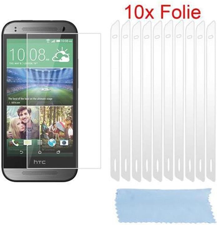 Produktbild Cadorabo 10x Schutzfolie (1 Stück, HTC One Mini 2)