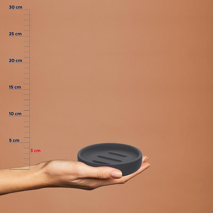 Produktbild Kela Seifenschale Sana Schwarz, Detailfarbe: Schwarz