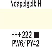 Produktbild Amsterdam Acrylfarbe Standard Series 222 (Neapelgelb hell, 120 ml)