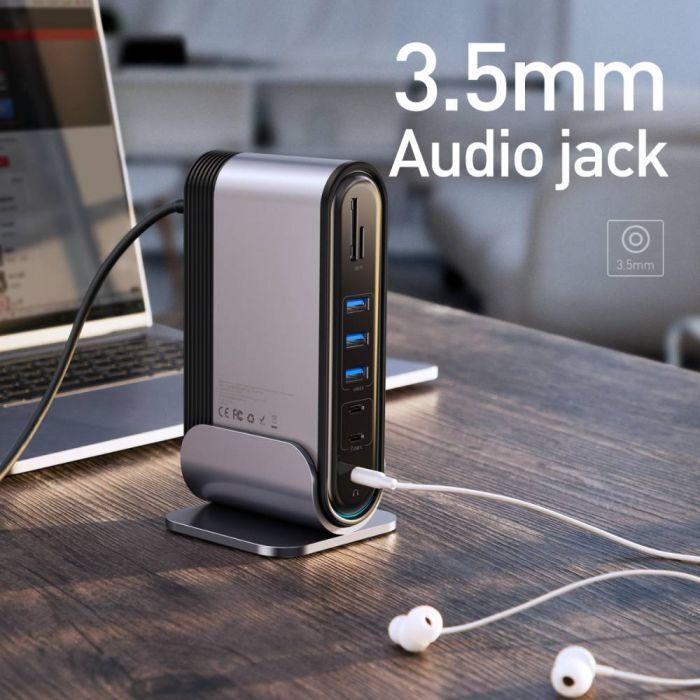 Image du produit Baseus CAHUB-DG0G (USB-C, 1 Ports)