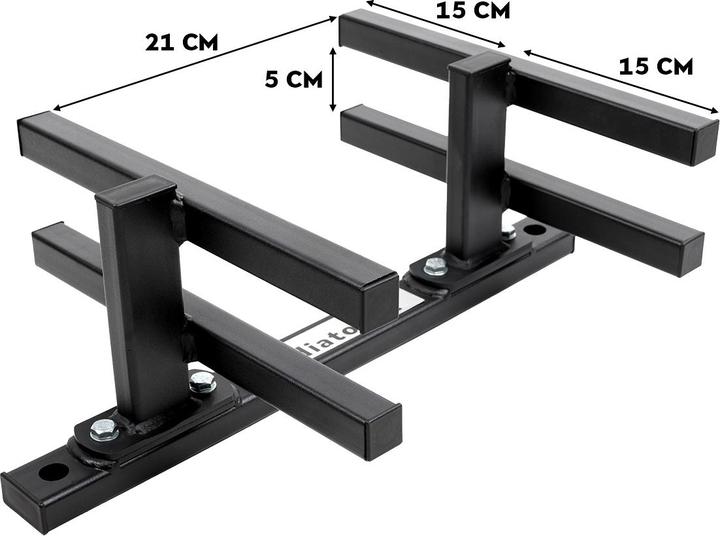 Actual product image Gladiatorfit Wall rack for dumbbells