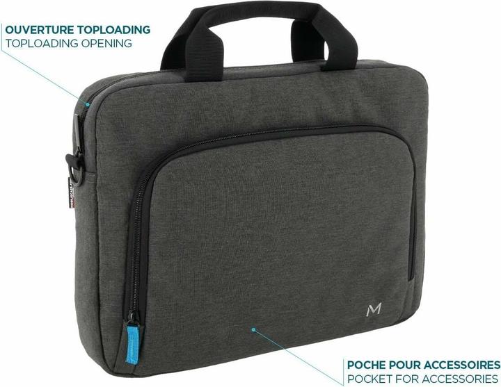 Image du produit Mobilis TheOne Basic Briefcase 14-16"-Gris foncé (16", Universel)