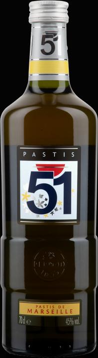 Produktbild Pernod Pastis 51 Aperitif (18 Jahre, 45 %, Frankreich, Bitter)
