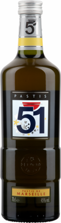 Image du produit Pernod Pastis 51 Apéritif (18 ans, 45 %, France, Amer)
