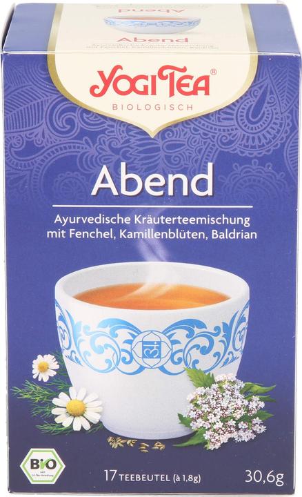 Yogi Tea Abend ayurvedische Kräuterteemischung, 17 St. Filterbeutel (30.60 g)