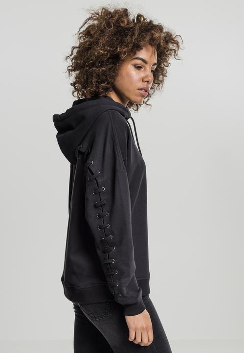 Produktbild Urban Classics Ladies Laced-Up Hoody (XS)