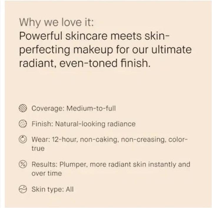 Valori nutrizionali e ingredienti Bobbi Brown Fondotinta Siero Intensivo (Caldo Naturale)