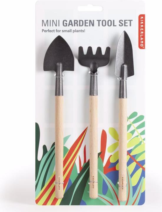 Actual product image Kikkerland Garden Tool Set