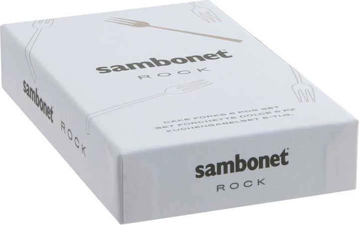 Immagine prodotto Rosenthal Set di 6 forchette per torte Rock Diamond in acciaio inox/PVD 2Bla (6 pz., Forcone)