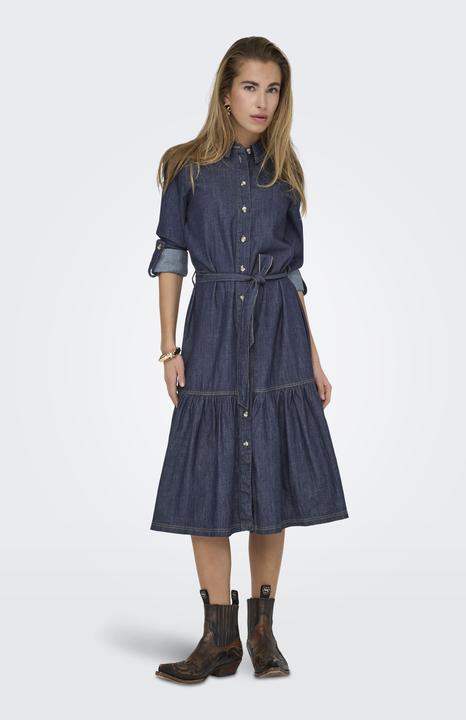 Produktbild Only ONLSEVIGNY Langes Kleid Jeanskleid (S)