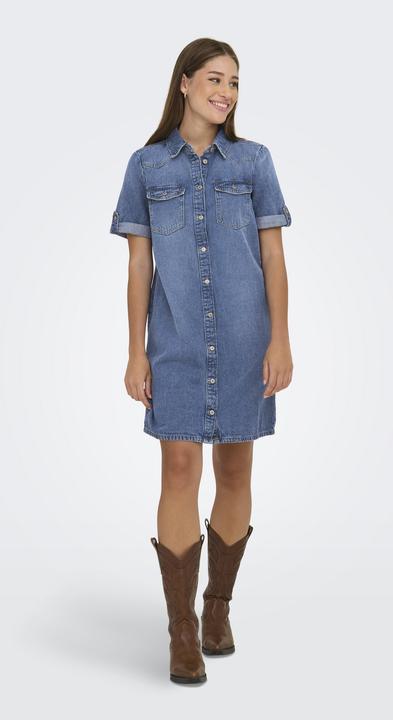 Produktbild Only Onllisa S/S Dnm Dress Gua Noos (XS)