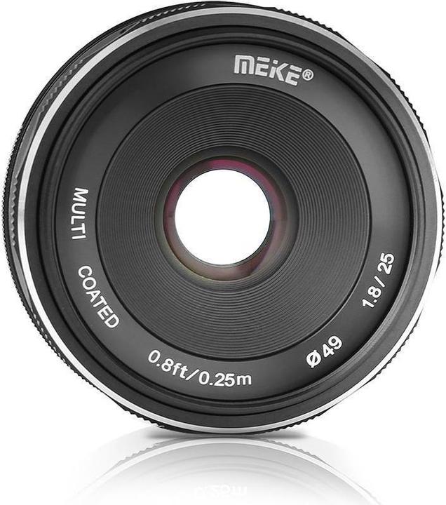 Produktbild Meike 25mm f/1.8-16 MFT (Micro Four Thirds, APS-C / DX)