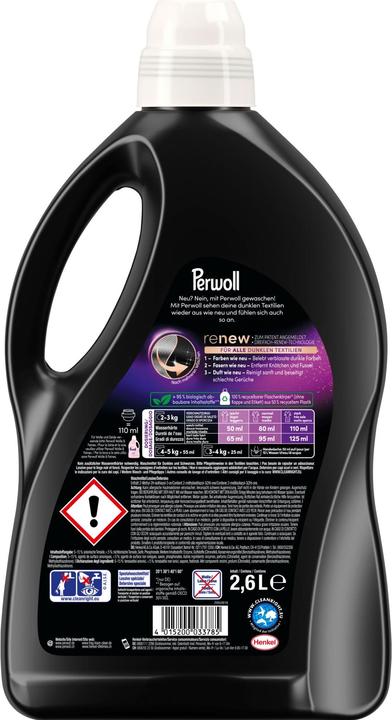 Actual product image Perwoll Renew Liquid Black (52 Washing cycles, Gel, Liquid)