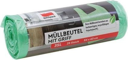 Quickpack Bin liners 35L 25 pcs with carrying handle (25x, 35 l)