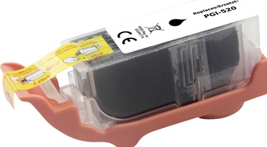 Produktbild Renkforce Tinte ersetzt Canon PGI-520BK (2932B001) Kompatibel Schwarz RF-I-C-PG