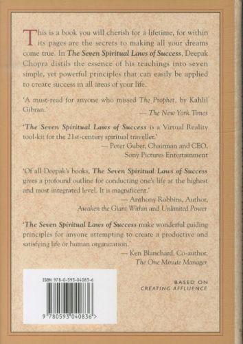 Produktbild The Seven Spiritual Laws of Success (Englisch, Deepak Chopra, 2022)