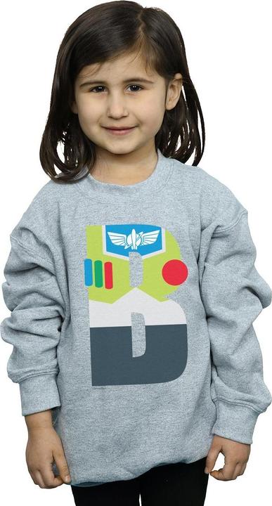 Produktbild Disney Alphabet B Is For Buzz Lightyear Sweatshirt Mädchen (128)