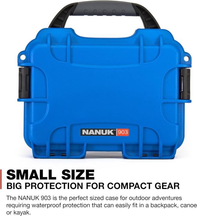 Actual product image Nanuk Kunststoffkoffer 903 mit Schaum (Photo case, 1.80 l)
