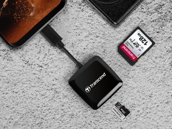 Image du produit Transcend RDC3 Lecteur de carte SD (USB-C 3.0)