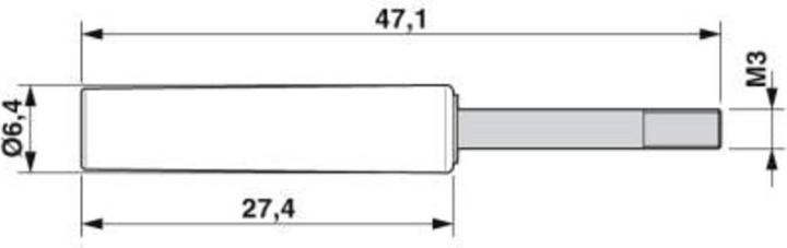 Actual product image Phoenix Test plug socket PSBJ 6-T GY