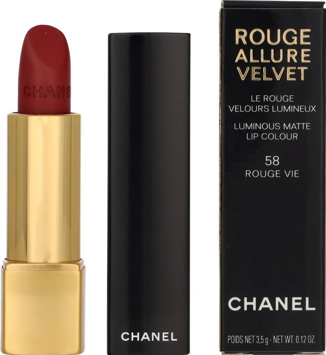 Produktbild Chanel Rouge Allure Velvet (58 Rouge Vie)