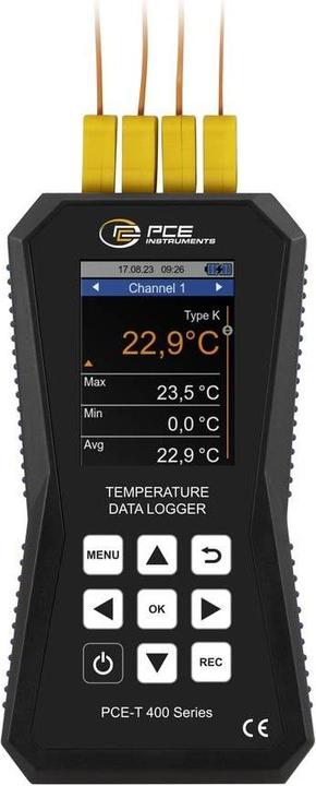 Produktbild PCE Instruments PCE-T 420 PCE-T 420 Temperatur-Datenlogger Messgrösse Temperatur (Messgerätkoffer)