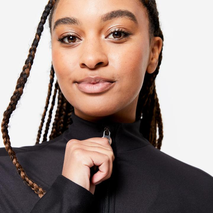 Immagine prodotto Domyos Giacca da allenamento da donna con zip - nero (XXL)