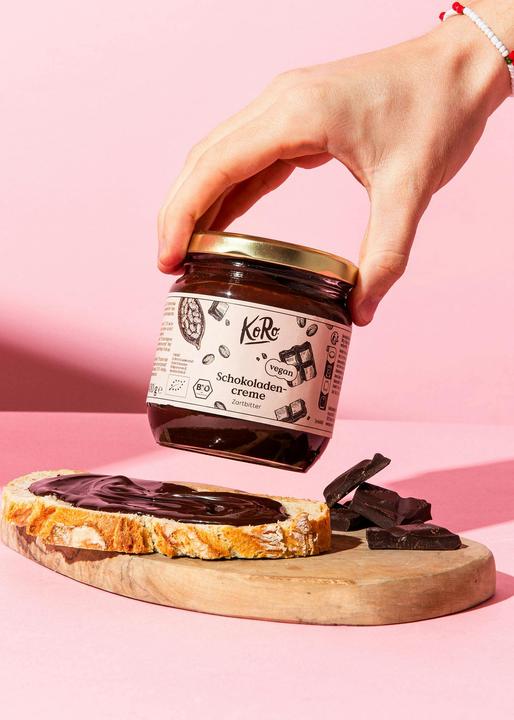 Produktbild KoRo Bio Zartbitter Schokoladencreme (400 g)