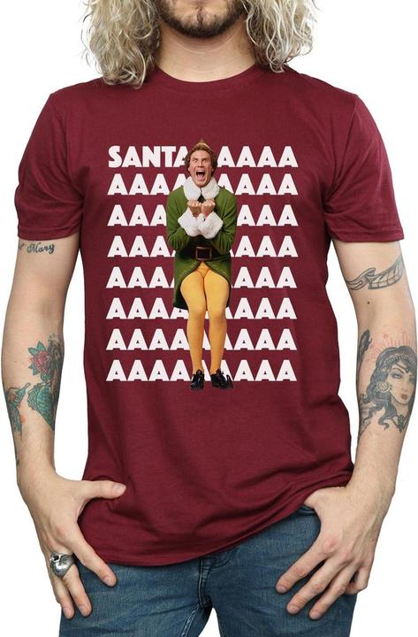 Produktbild Elf Buddy Santa Scream TShirt (XL)
