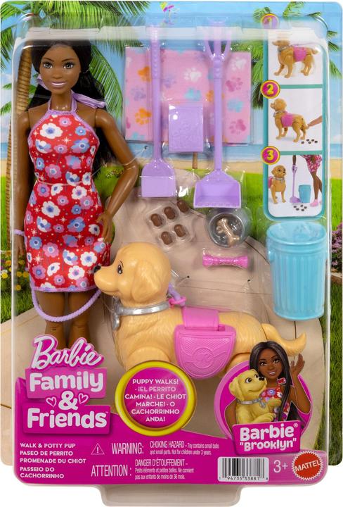 Image du produit Barbie Walk & Potty Pup