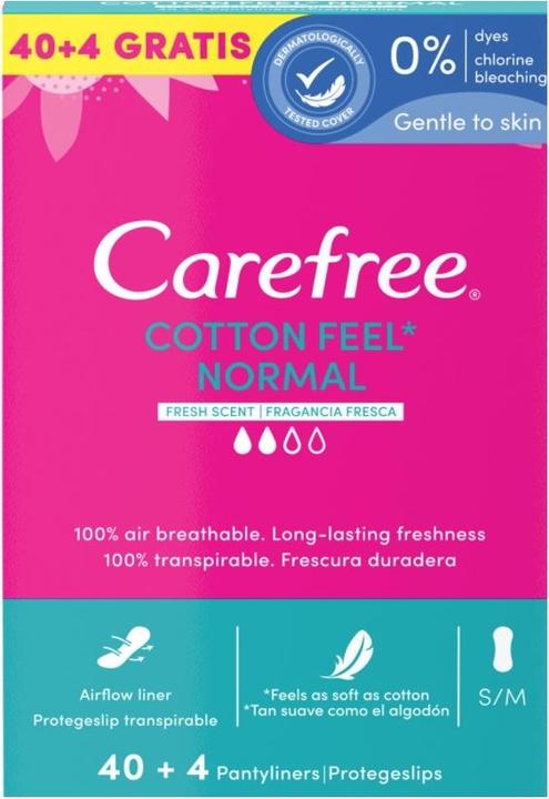 Produktbild Carefree Sorglos, Comfort 3D, Hygieneeinsätze, 44 Stücke (44 x)