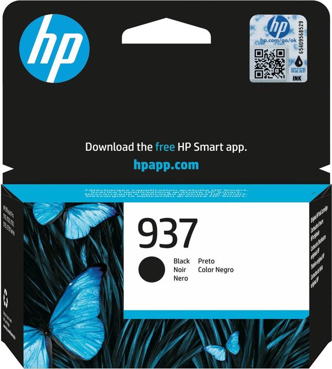 Produktbild HP 937 Cartouche Encre Authentique Noir, 1 pièce(s) (BK)