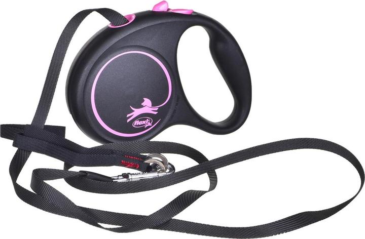 Productafbeelding Flexi Zwarte Designriem (S, Hond, Algemeen)