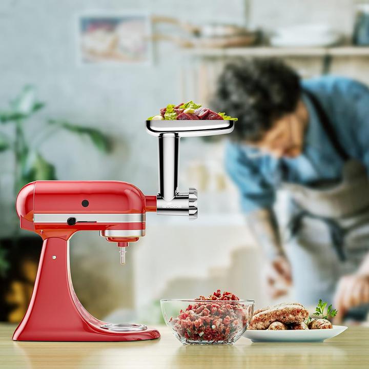 Actual product image Gvode Fleischwolf-Aufsatz für KitchenAid