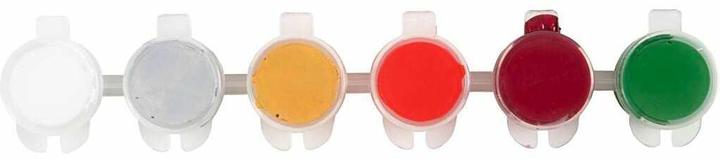 Produktbild Creativ Company Acrylfarbe Hobbyfarbe Plus Color 6 x 5 ml, Weihnachtsfarben (5 ml)