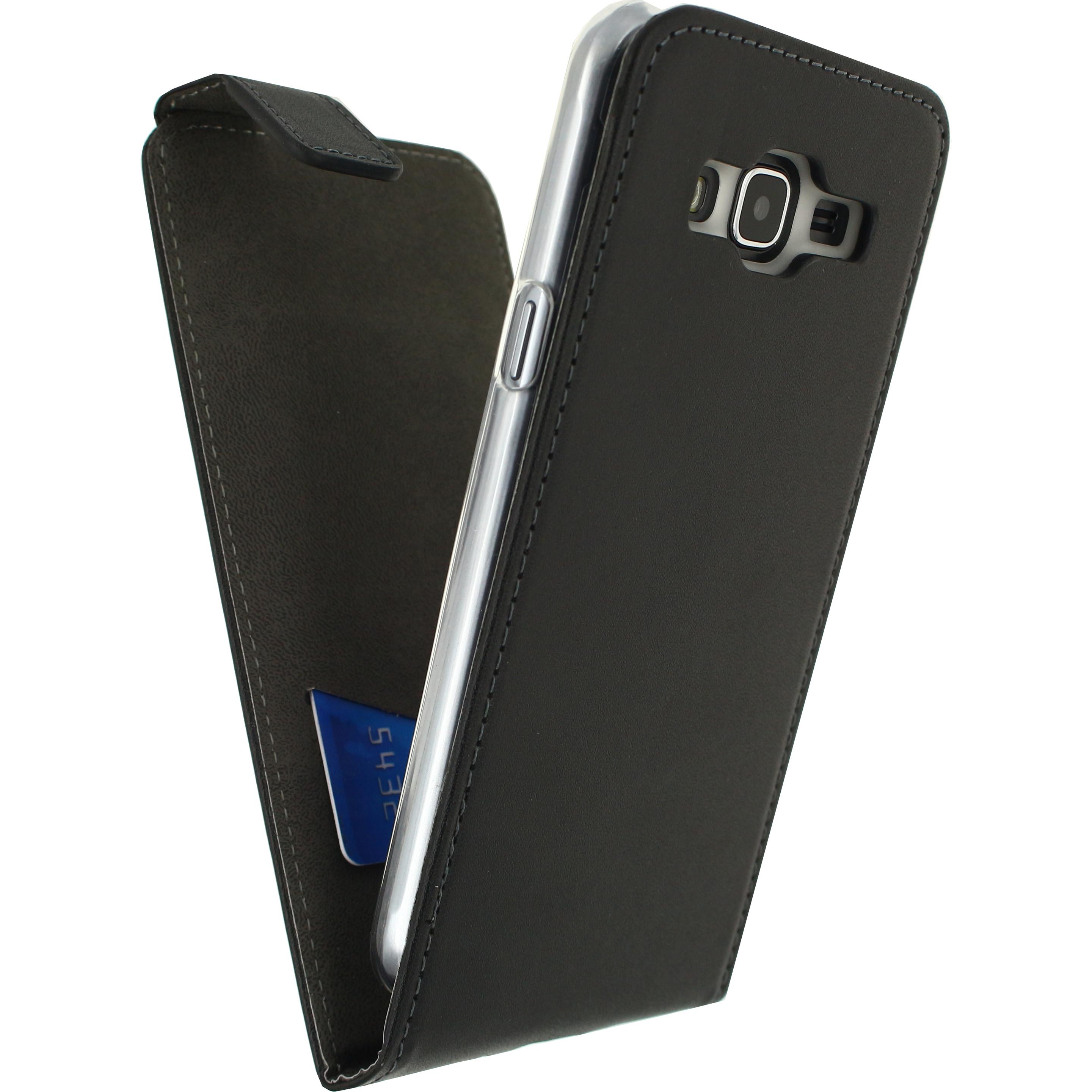 Thumbnail - Mobilize Klassisches Gelly Flip Etui (Samsung Galaxy J3), Smartphone Hülle, Schwarz