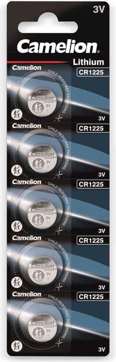 Image du produit Camelion CR 1225 au lithium (5 pcs, CR1225, 50 mAh)