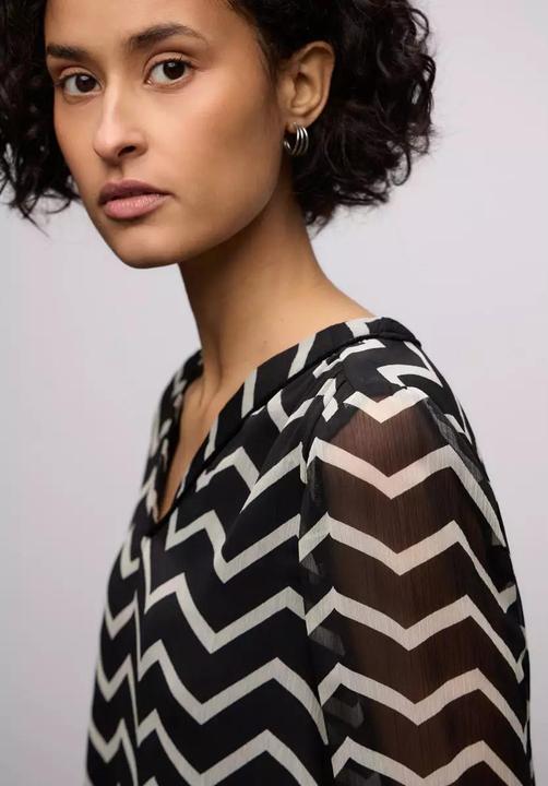 Immagine prodotto Cecil Blusa tunica in chiffon con velour donna (38)