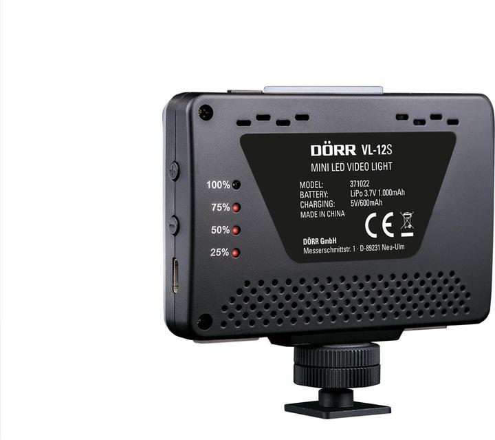 Produktbild Dörr LED Videoleuchte VL-12S (Videoleuchte)