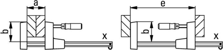 Produktbild Bessey Korpuszwinge (1000 mm)