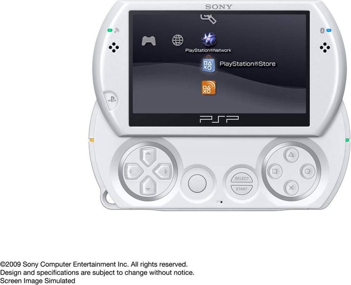 Actual product image Sony PSP-Go, White