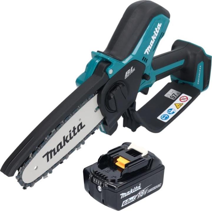 Actual product image Makita DUC 150 G Cordless chainsaw 18 V 15 cm brushless + 1x battery 6.0 Ah - without charger (Battery chain saw)