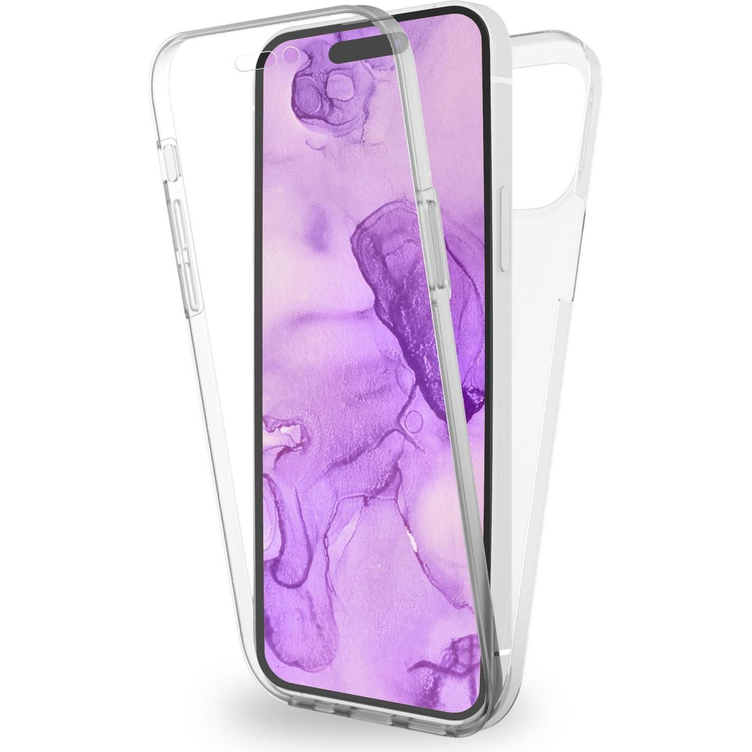 Nalia Klare 360 Grad Hülle (Apple iPhone 14 Pro Max), Smartphone Hülle, Transparent