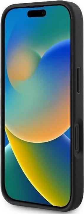 Actual product image Guess GUHCP16S4GMGGR iPhone 16 6.1" czarny/black hardcase 4G Big Logo (Apple iPhone 16)