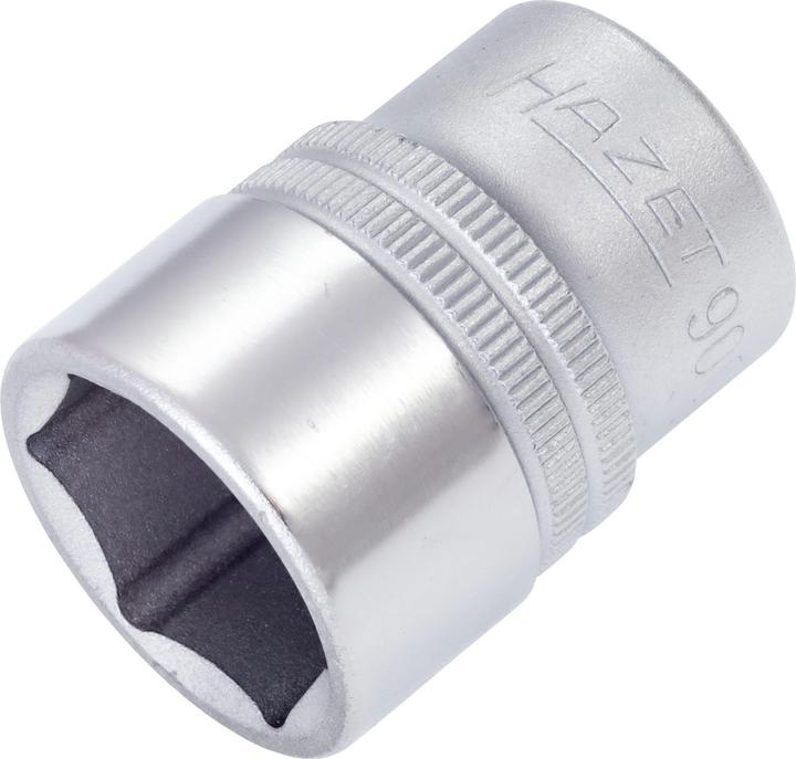 Actual product image HAZET Socket ∙ hexagon 900-21 ∙ Square, hollow 12.5 mm (1/2 inch) ∙ Outside hexagon traction profil… (21 mm)
