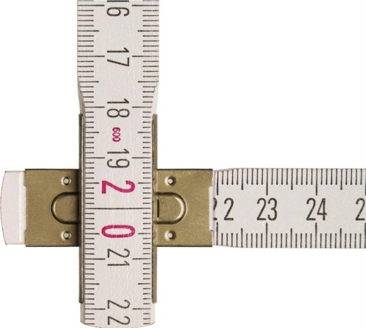 Actual product image Stabila Wooden folding ruler 600 series (2000 mm)