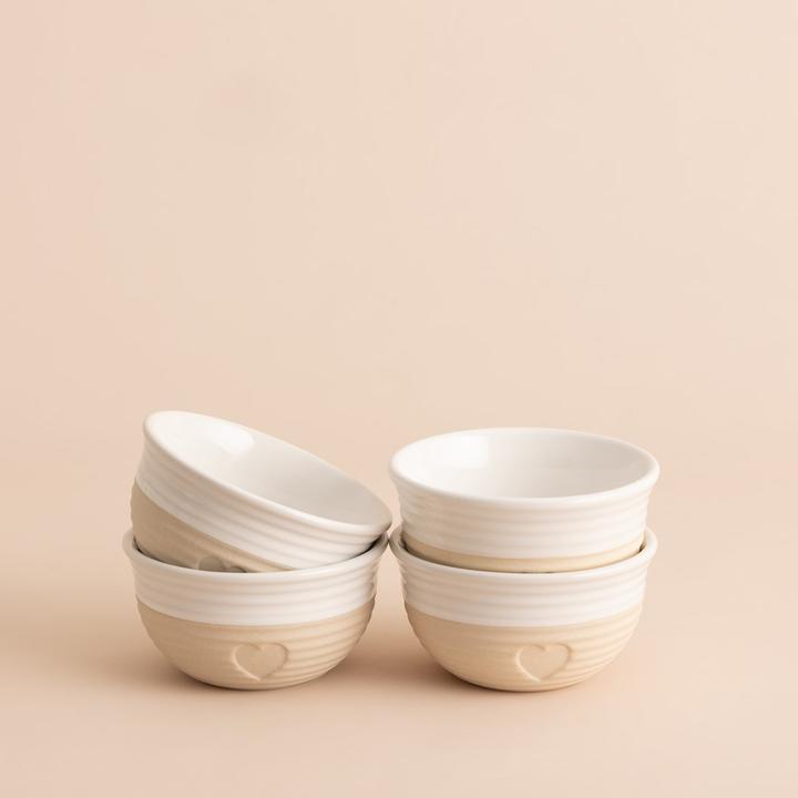 Actual product image Mason Cash Set of 4 mini bowls Rustic charm (4x)