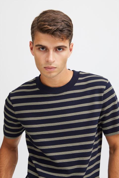 Produktbild Casual Friday CFThor structured striped tee 20505009 (XXL)