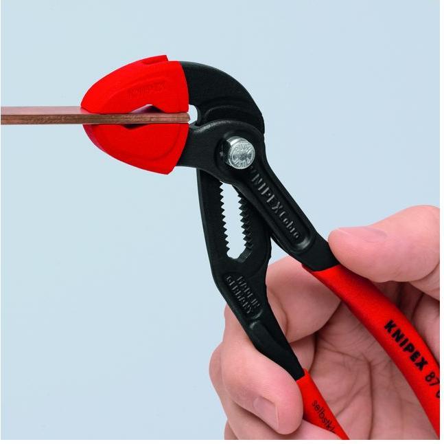 Actual product image Knipex 3 pairs of plastic jaws for all 87 XX 250 mm models (models from 2007) (86 mm)