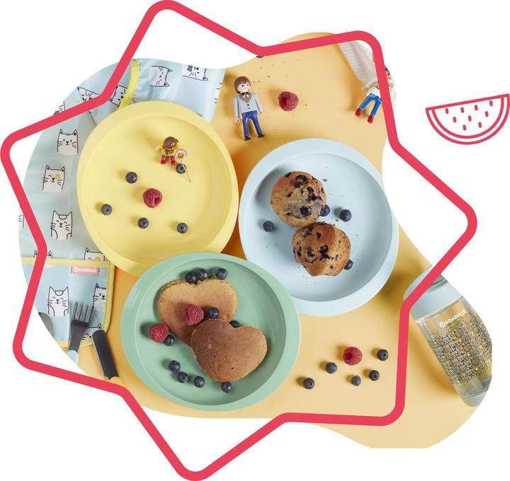 Produktbild Badabulle Teller Set